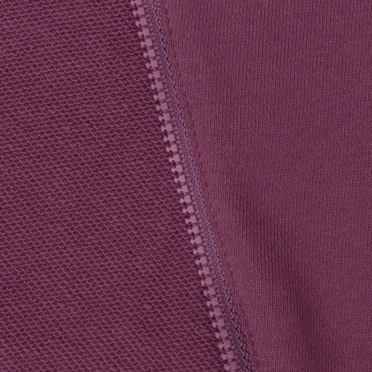 Closeup of plum colored fabric