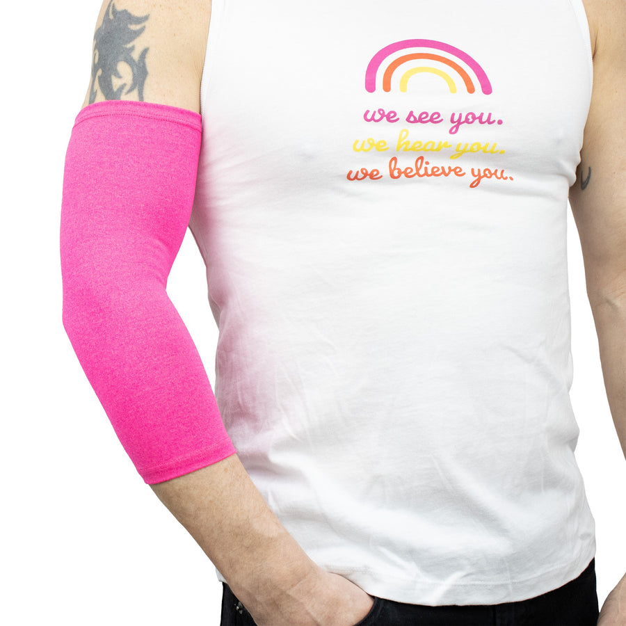 2-Pack Unisex Heathered Ultra Support Sleeve
