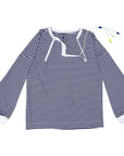 Flat of Zip Access Tee with medical device
