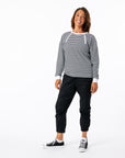 Michelle is 5'10" wearing a size M