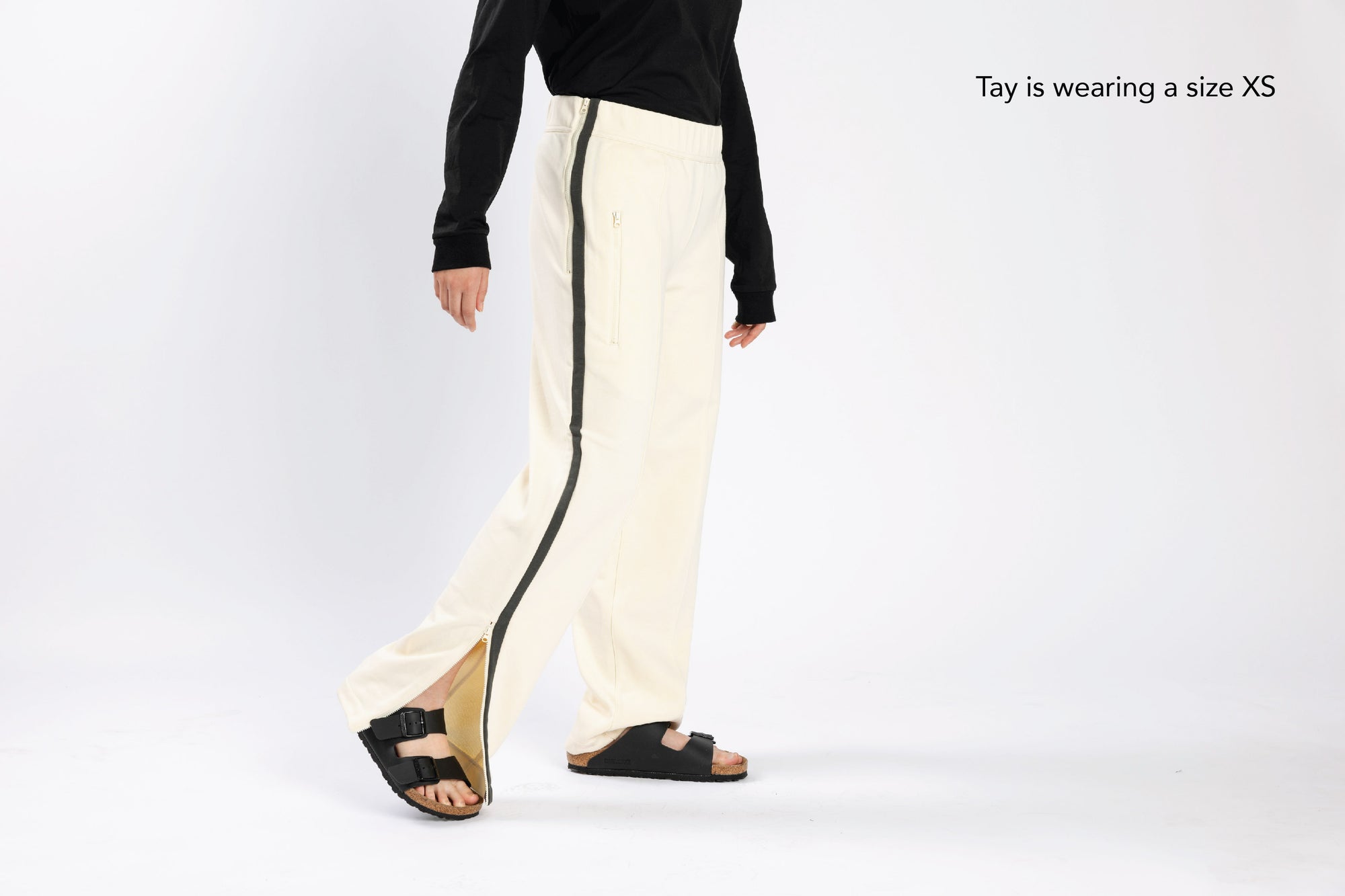 Vanilla Adult Zip Access Wide Leg Pant