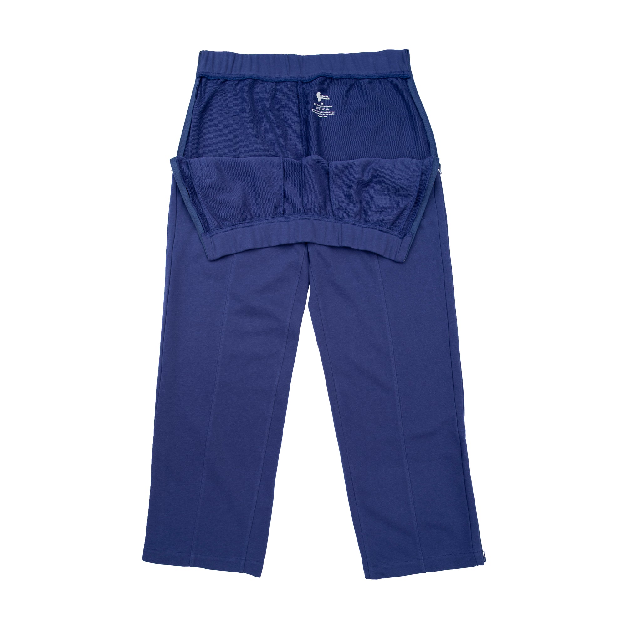 Closeup of open waistband