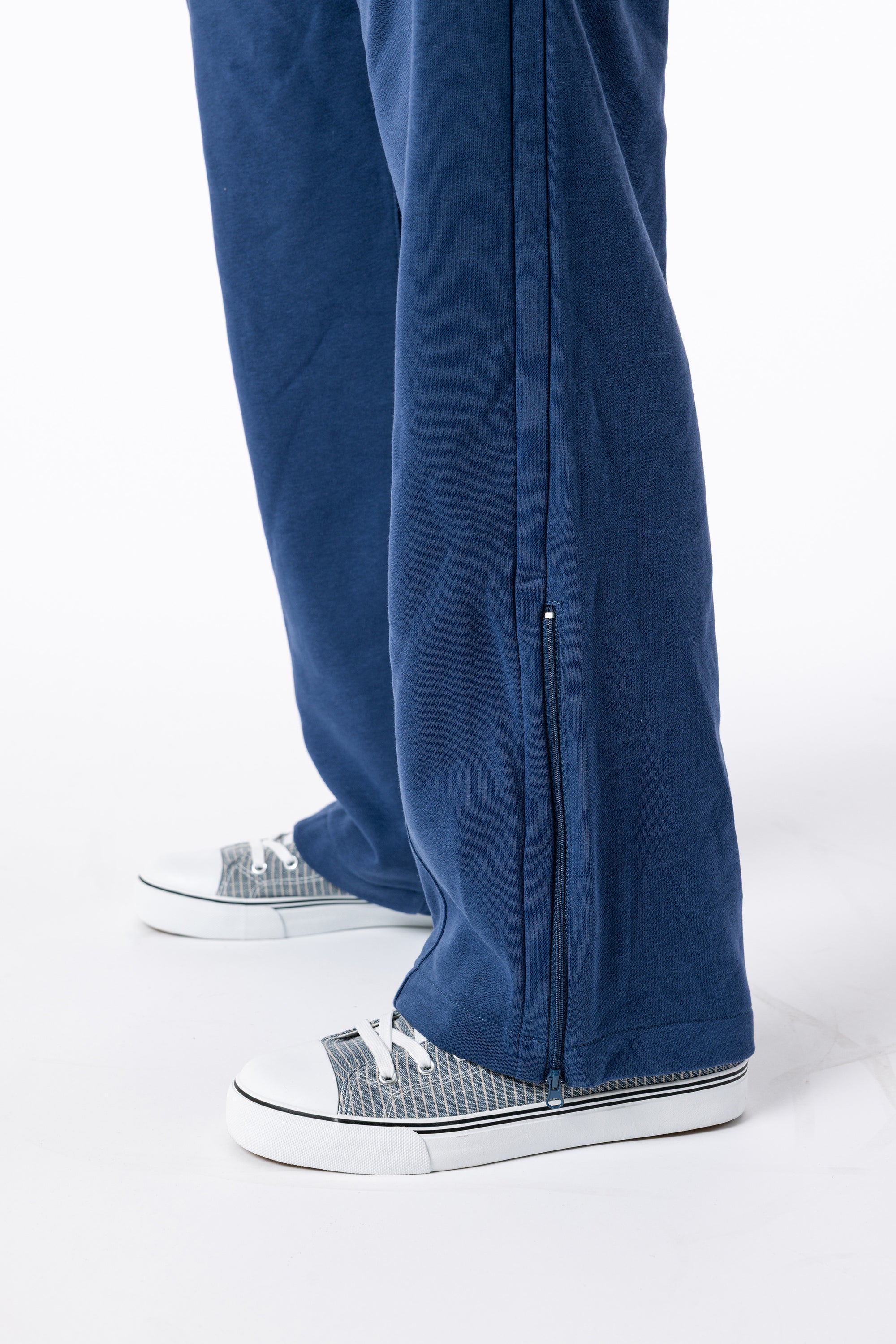 Closeup of Pants zipper