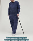 Video explaining the attributes of the Zip Access Pant