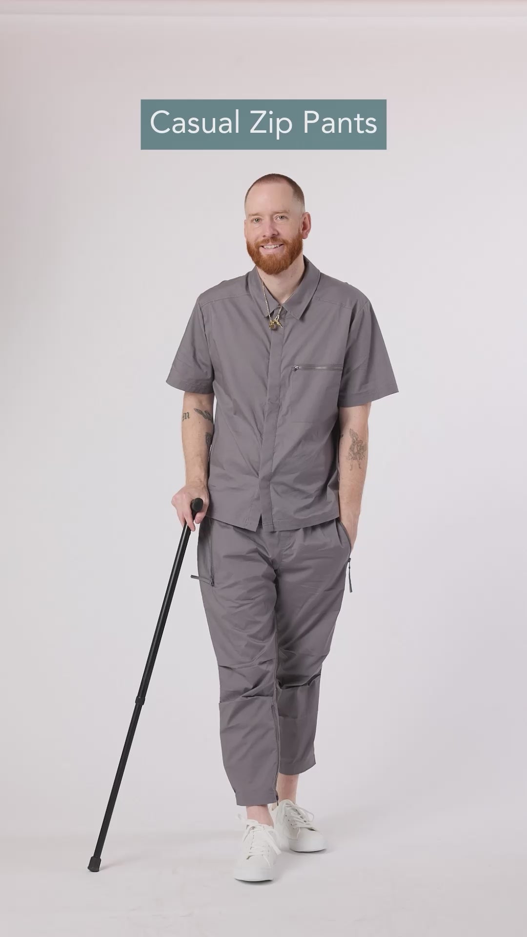Casual Zip Pant Video