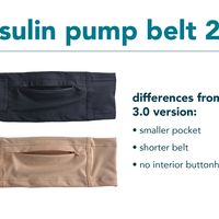 Heathered Insulin Pump Belt 2.0