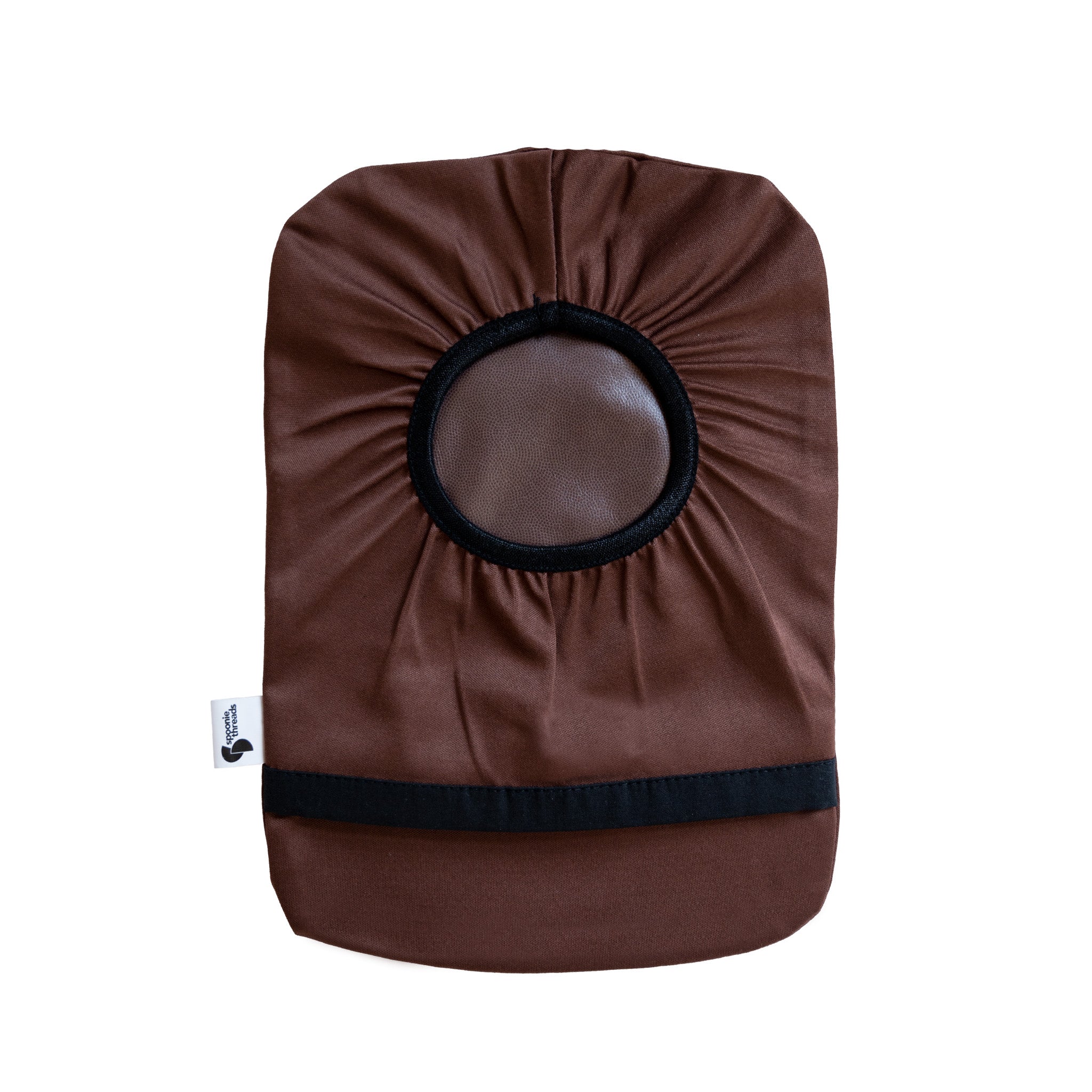 Brown Elastic Ostomy Bag Cover | Adaptive Ostomy Care | Spoonie Threads ...