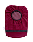 Burgundy Elastic Ostomy Bag Cover