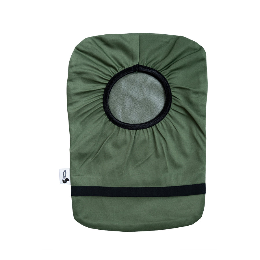 Olive Elastic Ostomy Bag Cover