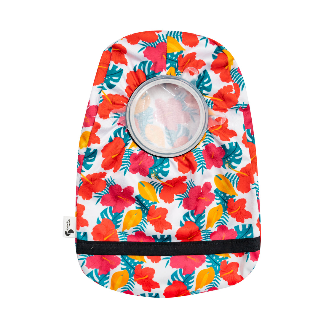 Hibiscus Elastic Ostomy Bag Cover