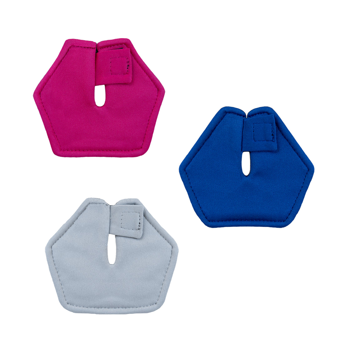 G-Tube Pads (3 pack) Blue Fuchsia Gray