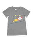 Gray Spaceship G-Tube Zip Shirt
