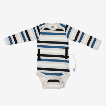 Multi Stripes Long Sleeve Onesies