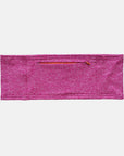 hot pink insulin pump belt 2.0 with closed zipper pocket