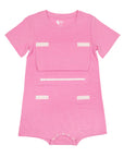 Pink Unicorn Pocket Flap Bodysuit FINAL CLEARANCE