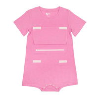 Pink Unicorn Pocket Flap Bodysuit