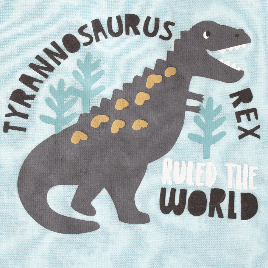 Dinosaurus Rex Short Sleeve Onesie