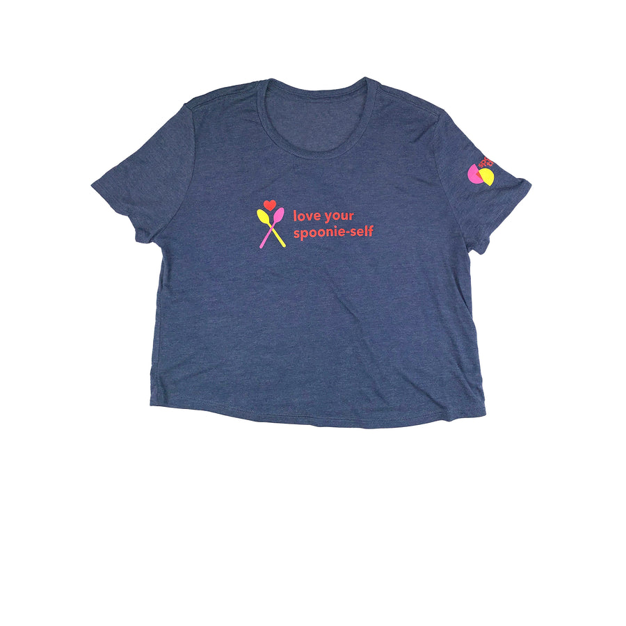 "Love Your Spoonie Self" Women's Crop Tee