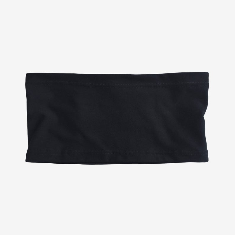 black compression stretch waistband
