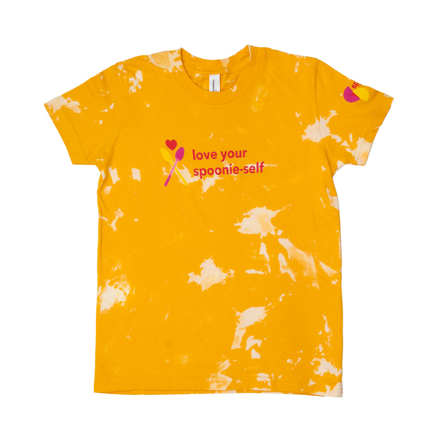 Mila and Me Tie Dye"Love Your Spoonie Self" Youth T-Shirt