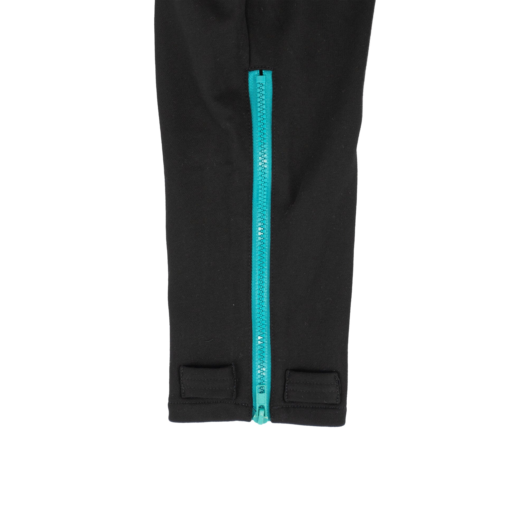 Black Adult Ankle Zip Access Pant with Contrast Zippers