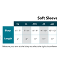 soft sleeve size chart