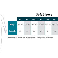 soft sleeve size chart